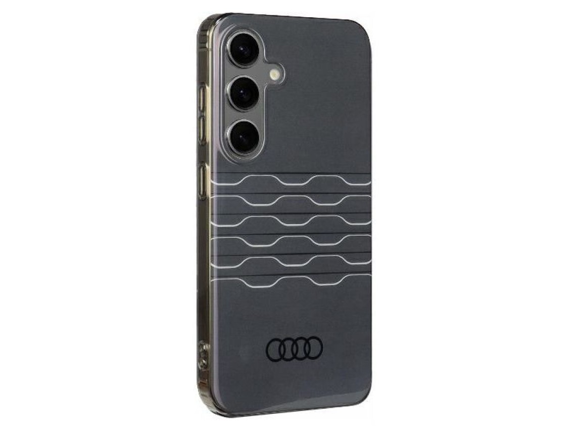 Audi IML Geometric Pattern Case S24 S921 black/black hardcase AU-IMLS24-A6/D3-BK