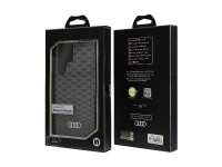 Audi IML Stitching Pattern MagSafe Case S24 Ultra S928 black/black hardcase AU-IMLMS24U-Q5/D3-BK