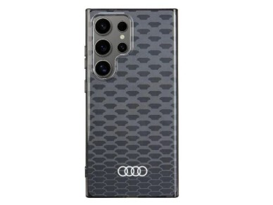 Audi IML Stitching Pattern MagSafe Case S24 Ultra S928 black/black hardcase AU-IMLMS24U-Q5/D3-BK