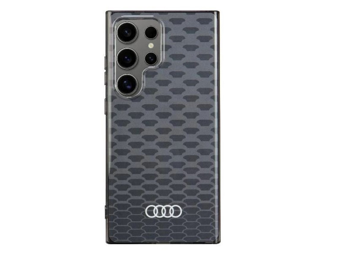 Audi IML Stitching Pattern MagSafe Case S24 Ultra S928 black/black hardcase AU-IMLMS24U-Q5/D3-BK