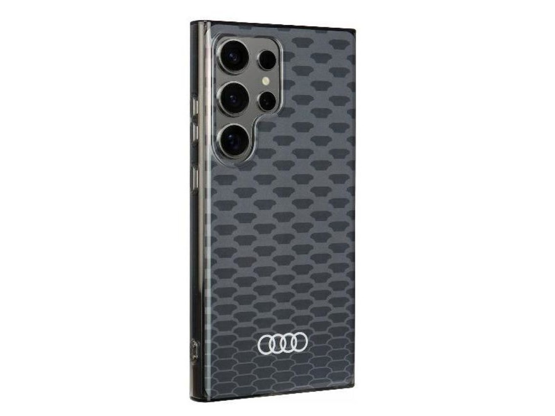 Audi IML Stitching Pattern MagSafe Case S24 Ultra S928 black/black hardcase AU-IMLMS24U-Q5/D3-BK