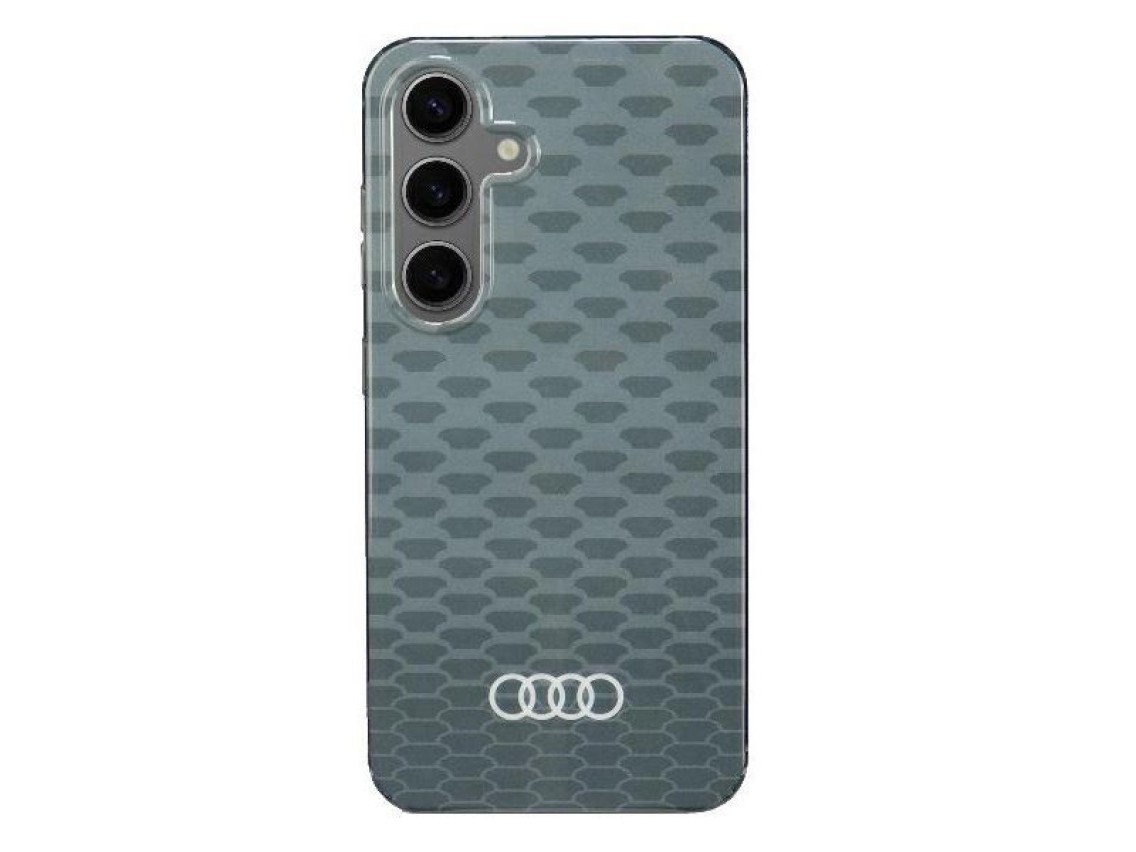 Audi IML Stitching Pattern MagSafe Case S24 S921gray/gey hardcase AU-IMLMS24-Q5/D3-GY