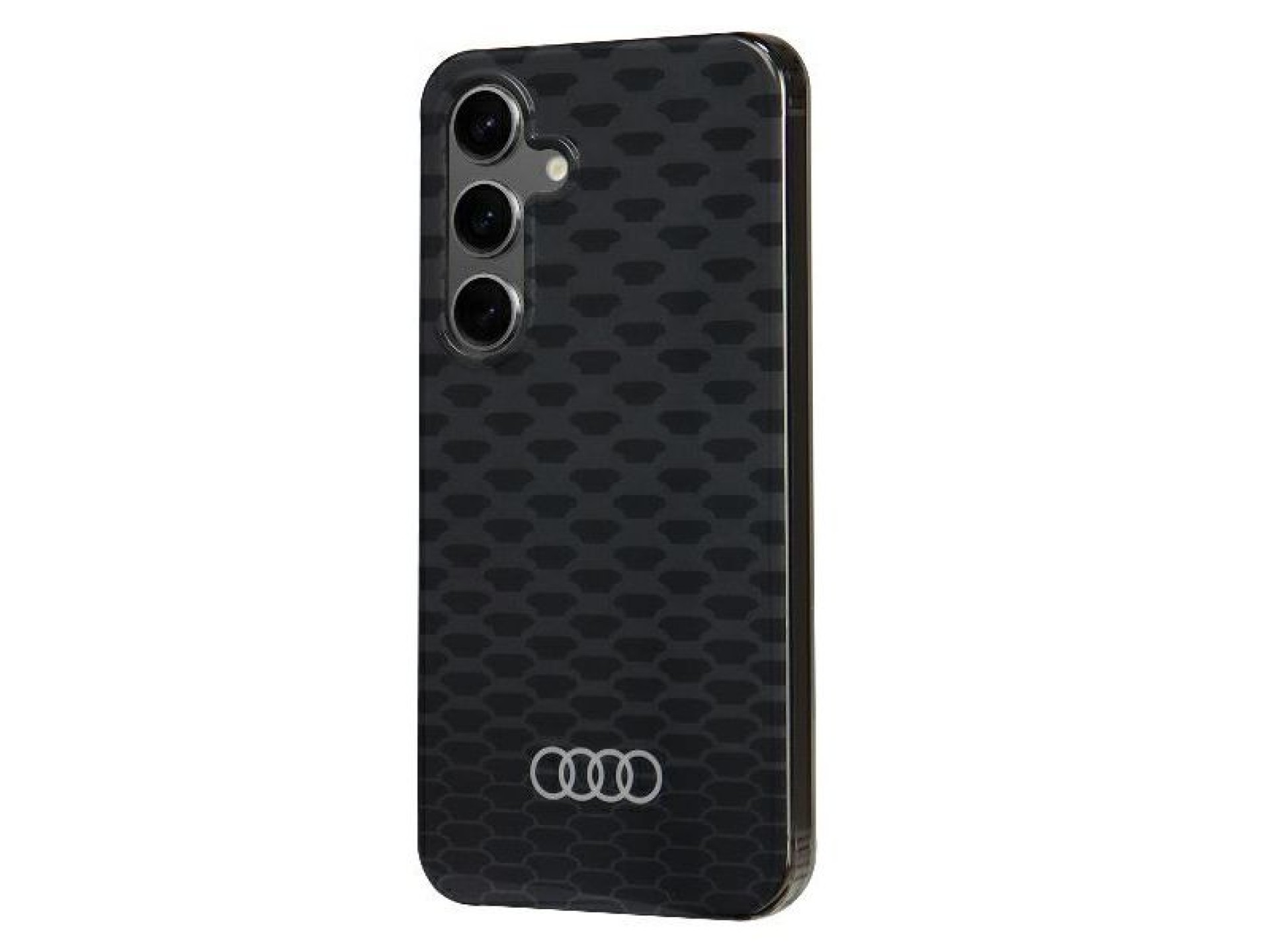 Audi IML Stitching Pattern MagSafe Case S24 S921 black/black hardcase AU-IMLMS24-Q5/D3-BK