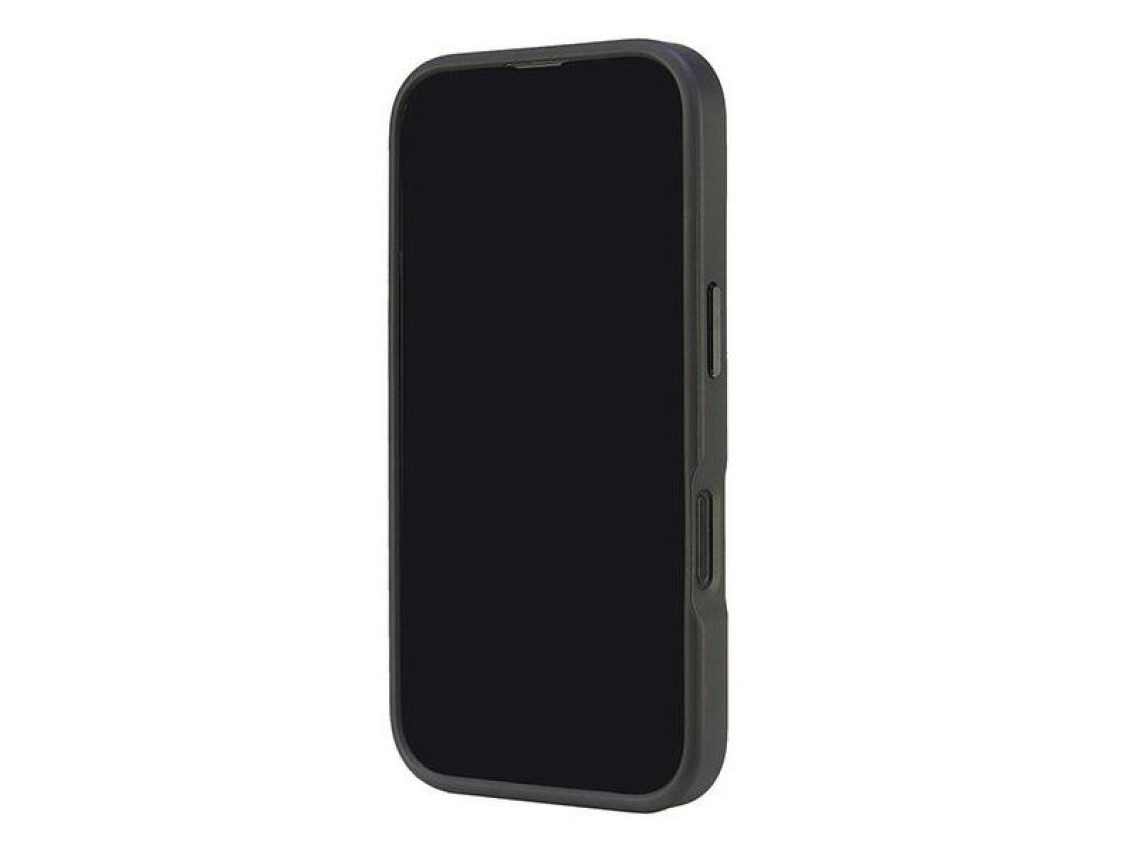 Audi Genuine Leather MagSafe iPhone 16 6.1" black-red hardcase AU-TPUPCMIP16-R8/D3-RD