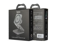 Audi Big Logo foldable inductive charger 3in1 0 - gray Audi Big Logo foldable inductive charger 3in1 0 - gray