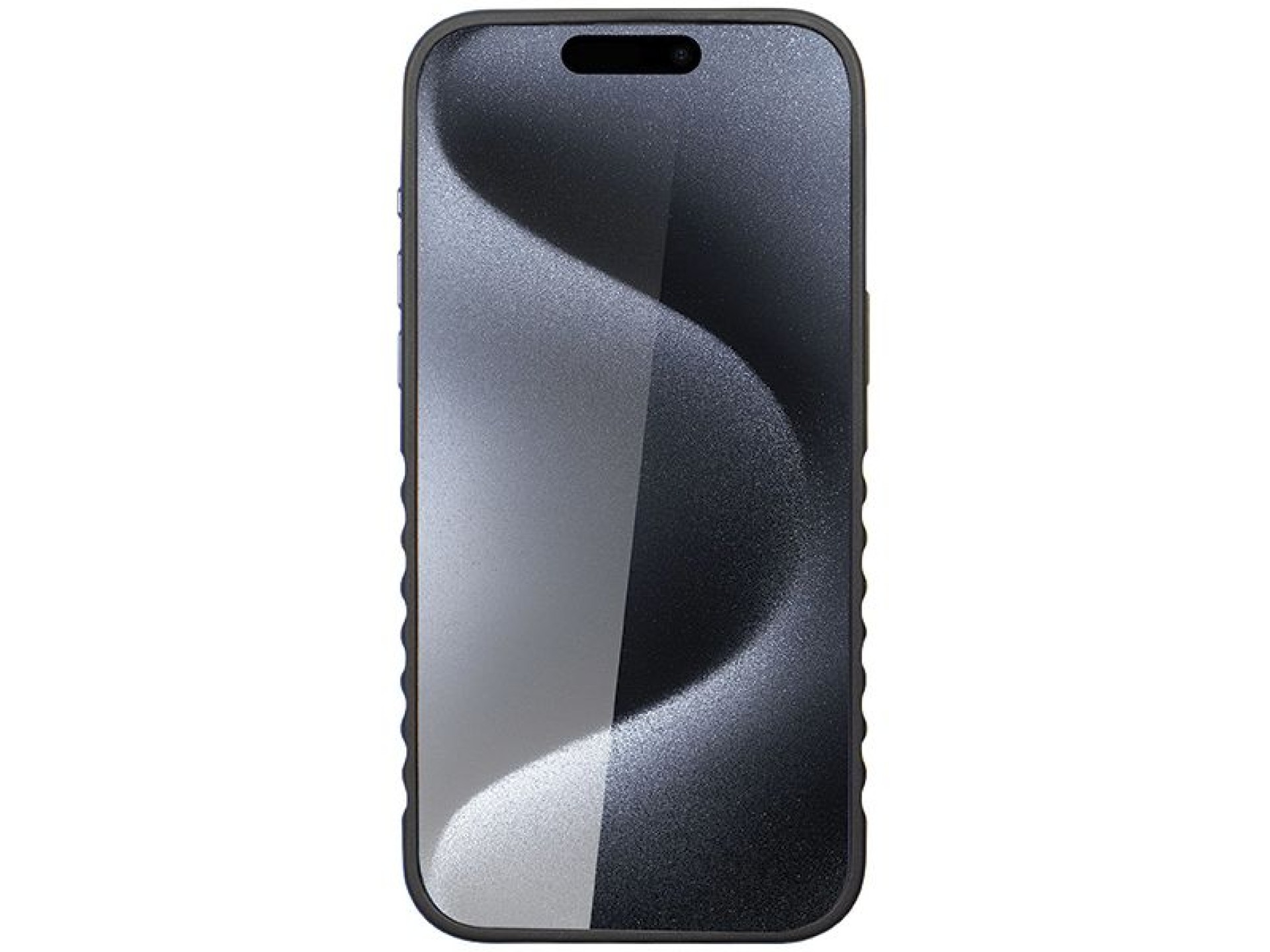 Audi Genuine Leather case with MagSafe for iPhone 15 Pro - black and red