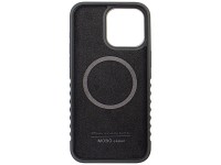 Audi Genuine Leather case with MagSafe for iPhone 15 Pro Max - black and red Audi Genuine Leather case with MagSafe for iPhone 15 Pro Max - black and red