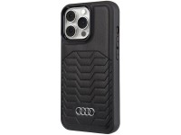 Capa Audi em couro sintético com MagSafe para iPhone 13 Pro Max - preta Capa Audi em couro sintético com MagSafe para iPhone 13 Pro Max - preta