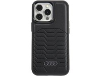Capa Audi em couro sintético com MagSafe para iPhone 13 Pro Max - preta Capa Audi em couro sintético com MagSafe para iPhone 13 Pro Max - preta