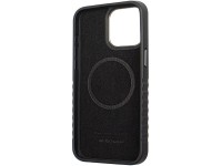 Audi Genuine Leather case with MagSafe for iPhone 15 Pro - black and red Audi Genuine Leather case with MagSafe for iPhone 15 Pro - black and red