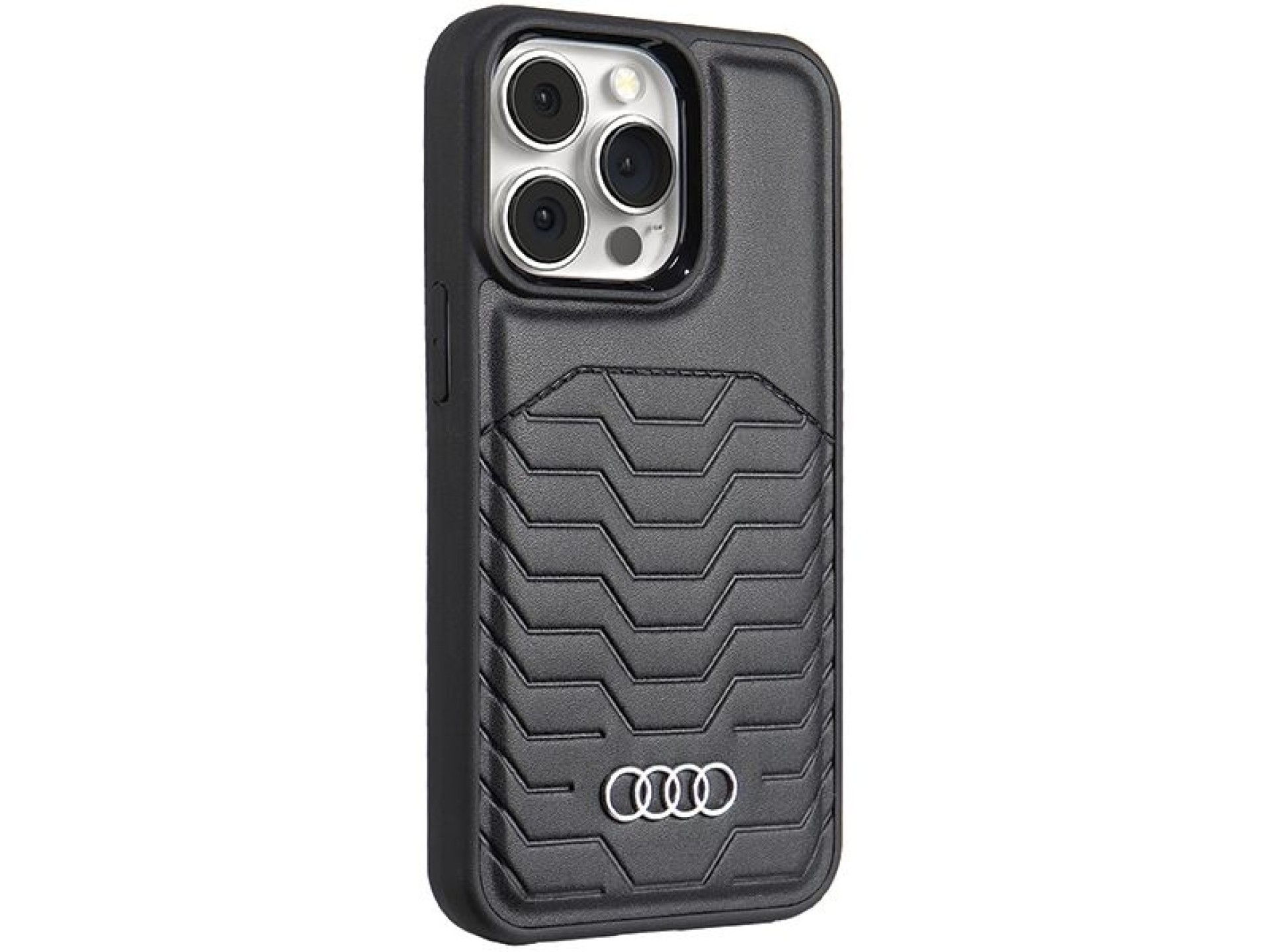 Audi Synthetic Leather case with MagSafe for iPhone 13 Pro / 13 - black