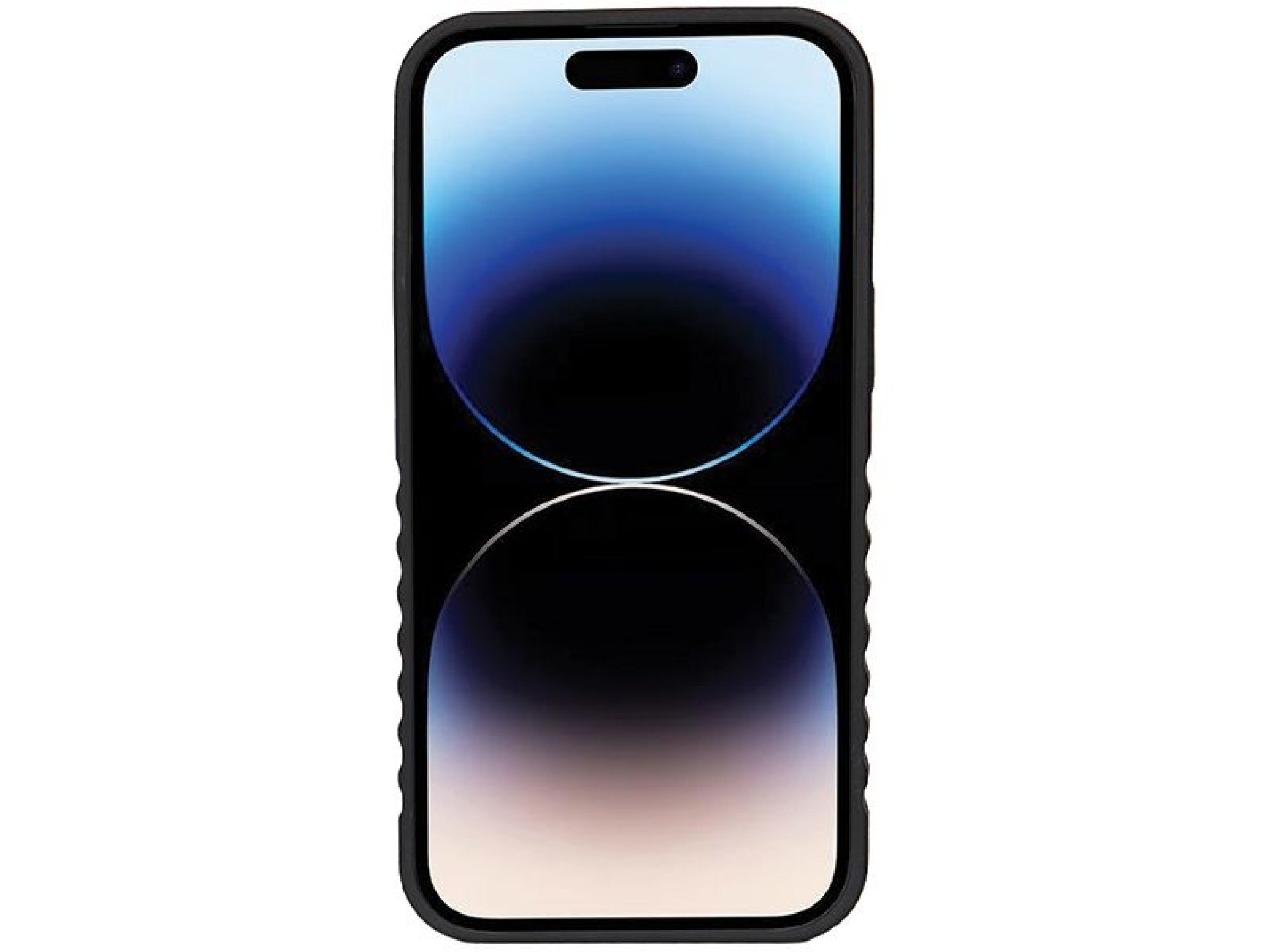 Capa Audi em couro sintético com MagSafe para iPhone 14 Pro Max - preta