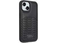 Capa Audi em couro sintético com MagSafe para iPhone 15/14/13 - Preta Capa Audi em couro sintético com MagSafe para iPhone 15/14/13 - Preta