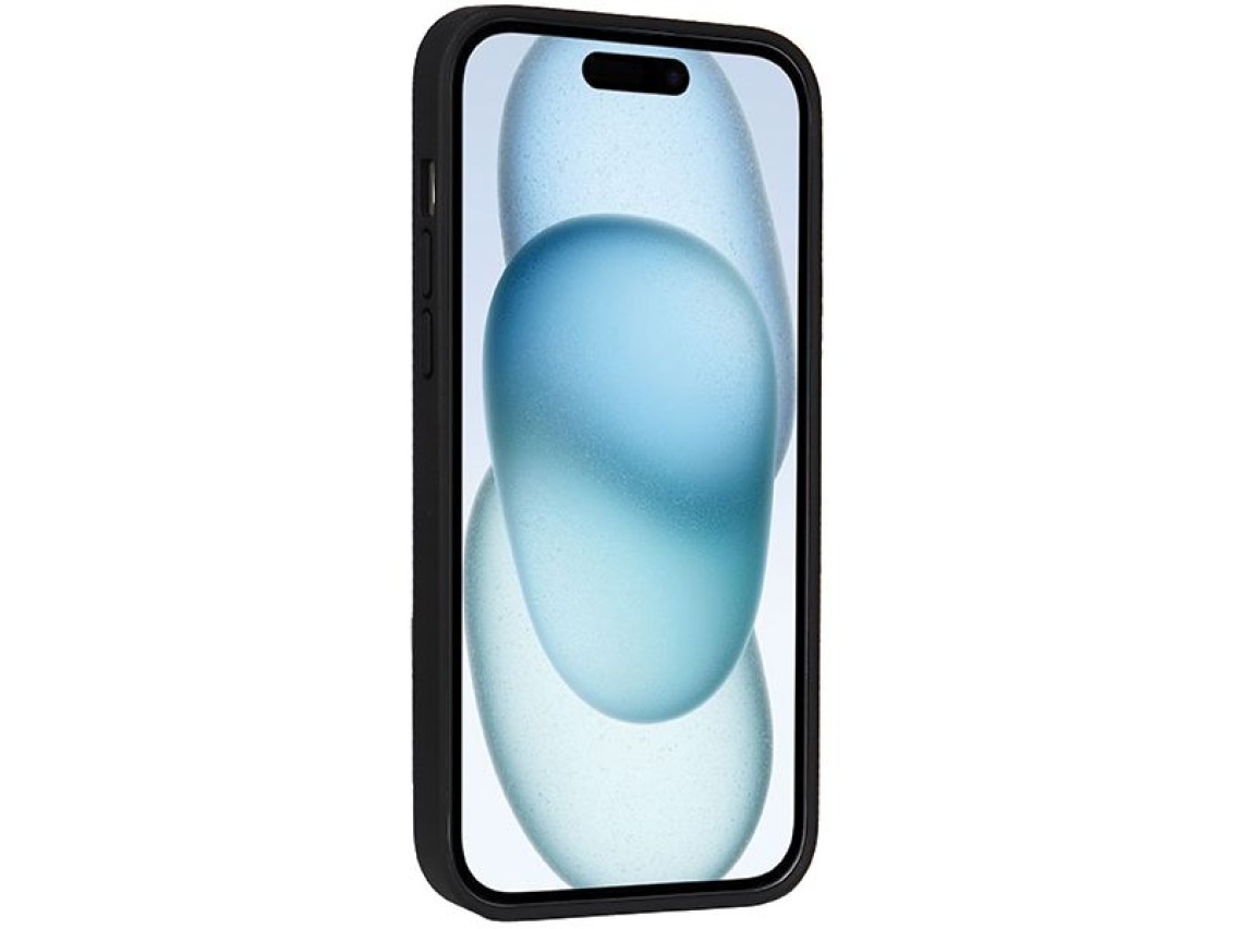 Funda Audi de piel sintética con MagSafe para iPhone 15 / 14 / 13 - marrón