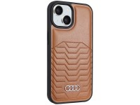 Funda Audi de piel sintética con MagSafe para iPhone 15 Plus / 14 Plus - Marrón Funda Audi de piel sintética con MagSafe para iPhone 15 Plus / 14 Plus - Marrón