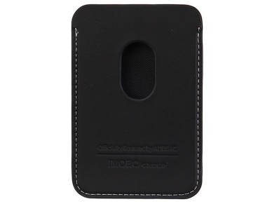Carteira magnética Audi em couro sintético compatível com MagSafe - preta Carteira magnética Audi em couro sintético compatível com MagSafe - preta