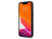 AMG Leather Debossed Lines case for iPhone 13 Pro / iPhone 13 - black AMG Leather Debossed Lines case for iPhone 13 Pro / iPhone 13 - black