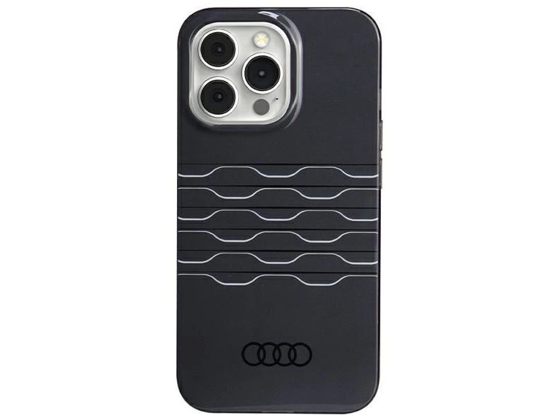 Capa Audi IML MagSafe para iPhone 13 Pro Max - preta
