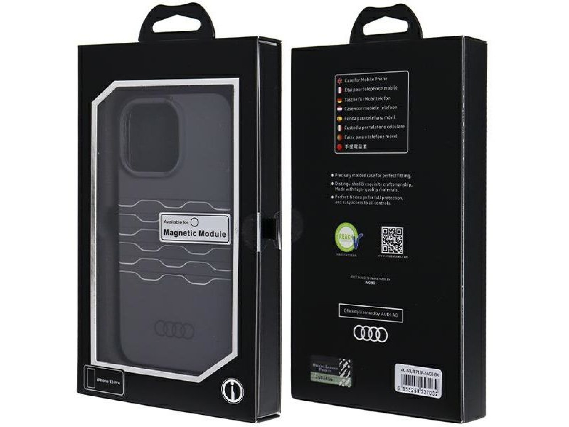 Audi IML MagSafe case for iPhone 13 Pro / 13 - black