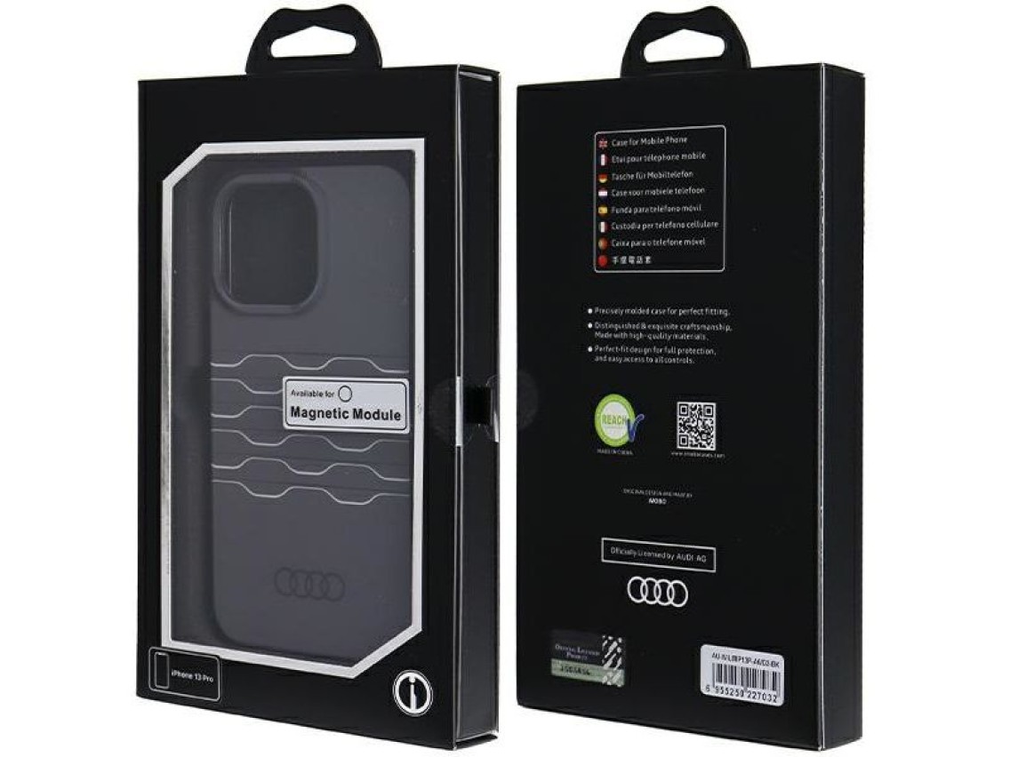 Audi IML MagSafe case for iPhone 13 Pro / 13 - black