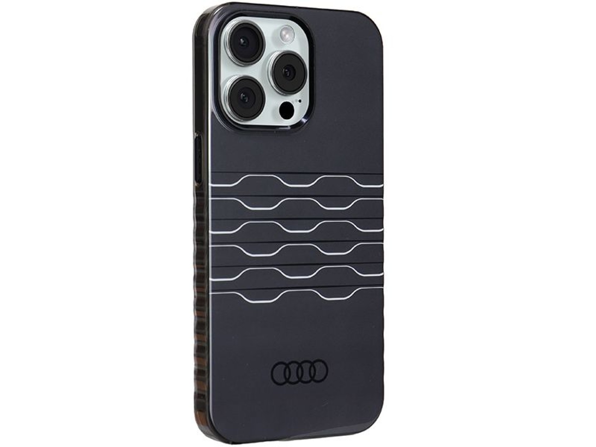 Funda Audi IML MagSafe para iPhone 15 Pro Max - negra