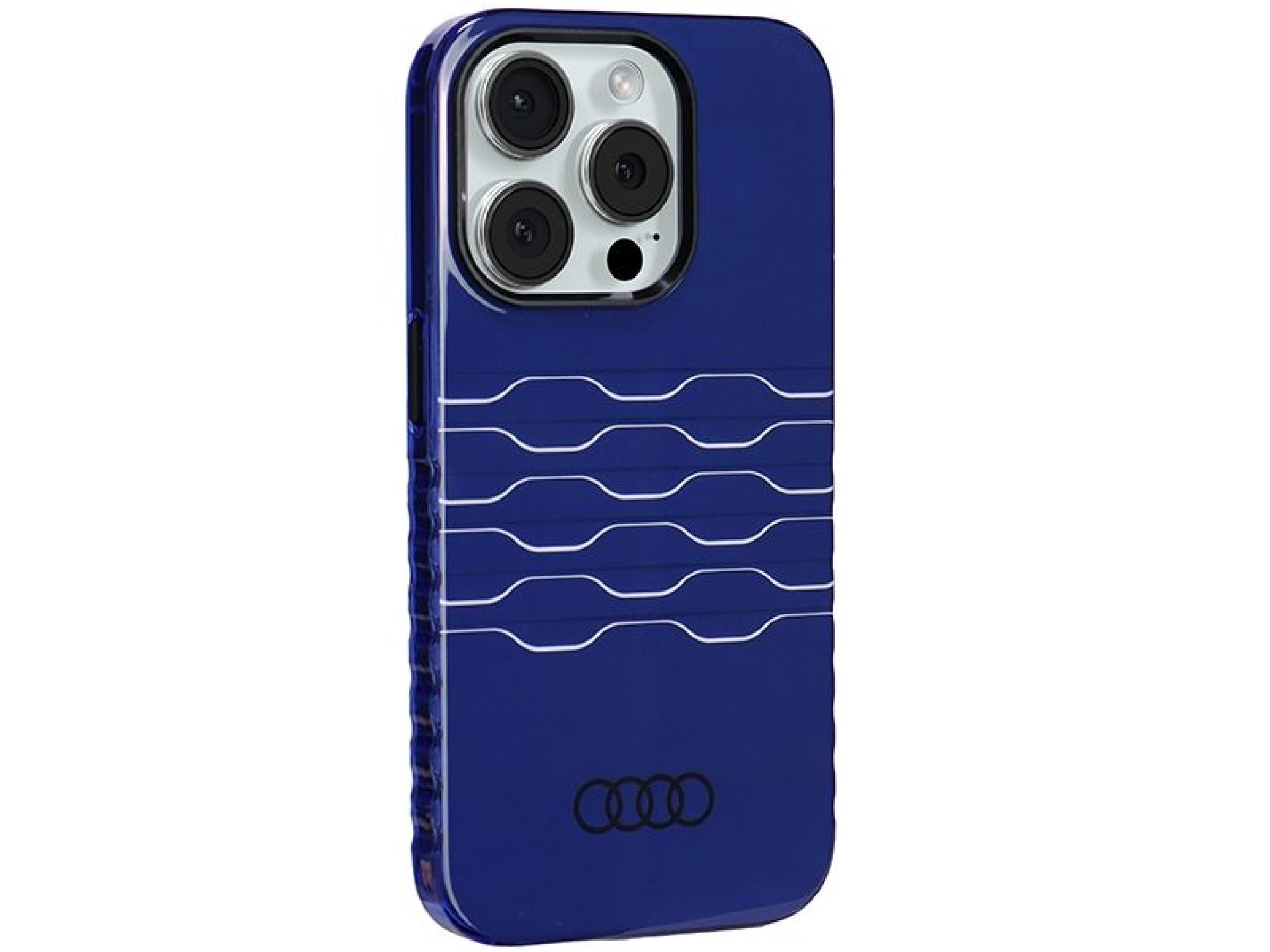 Capa Audi IML MagSafe para iPhone 15 Pro - azul