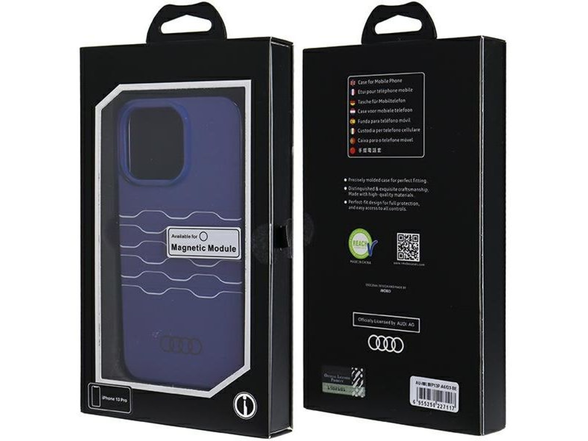 Funda Audi IML MagSafe para iPhone 13 Pro / 13 - azul