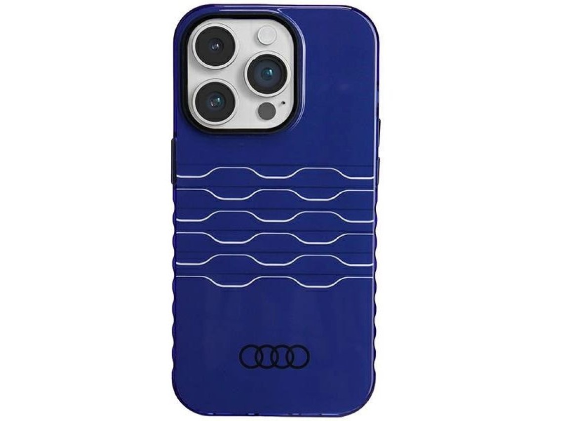 Audi IML MagSafe case for iPhone 14 Pro - blue