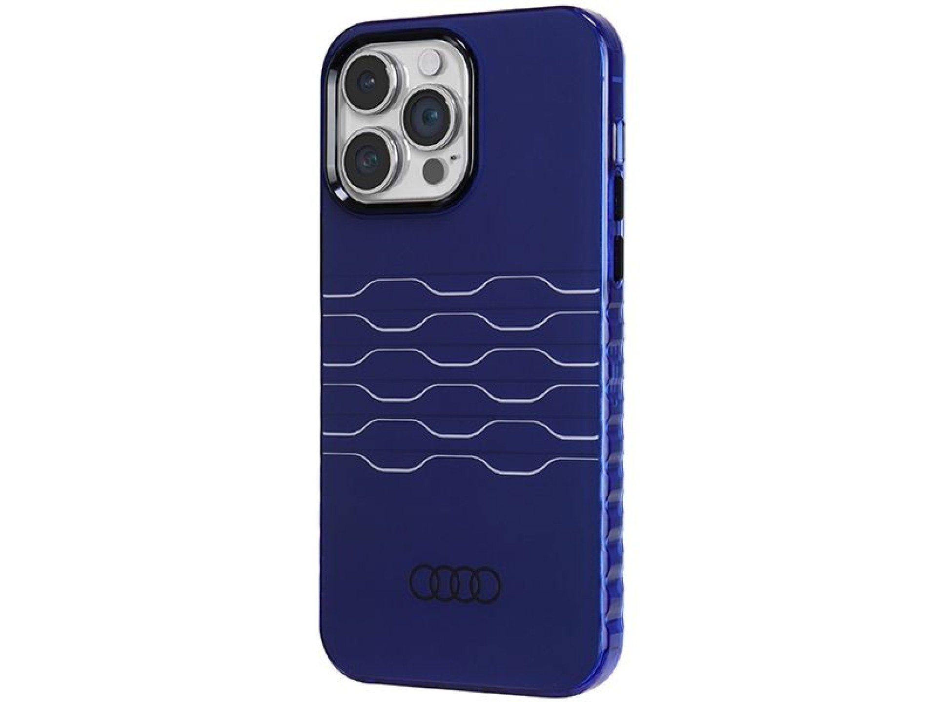 Capa Audi IML MagSafe para iPhone 14 Pro Max - azul