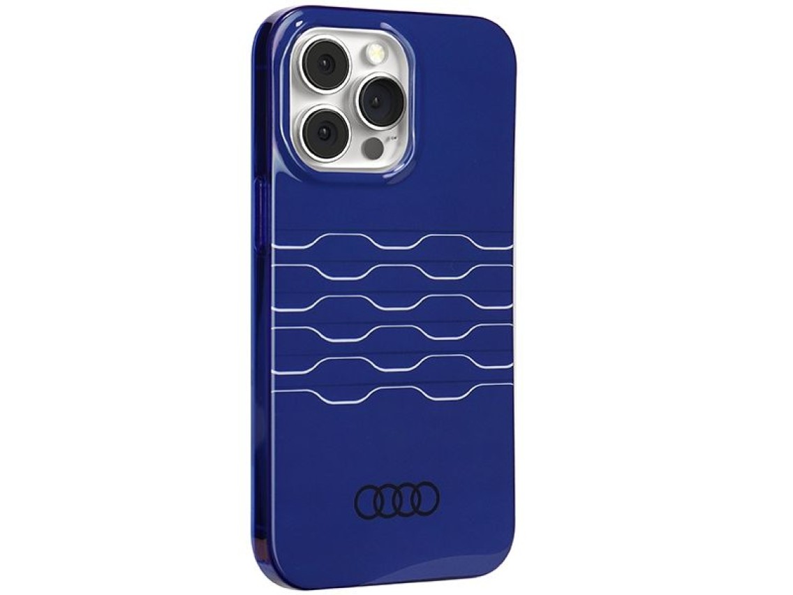 Audi IML MagSafe case for iPhone 13 Pro Max - blue