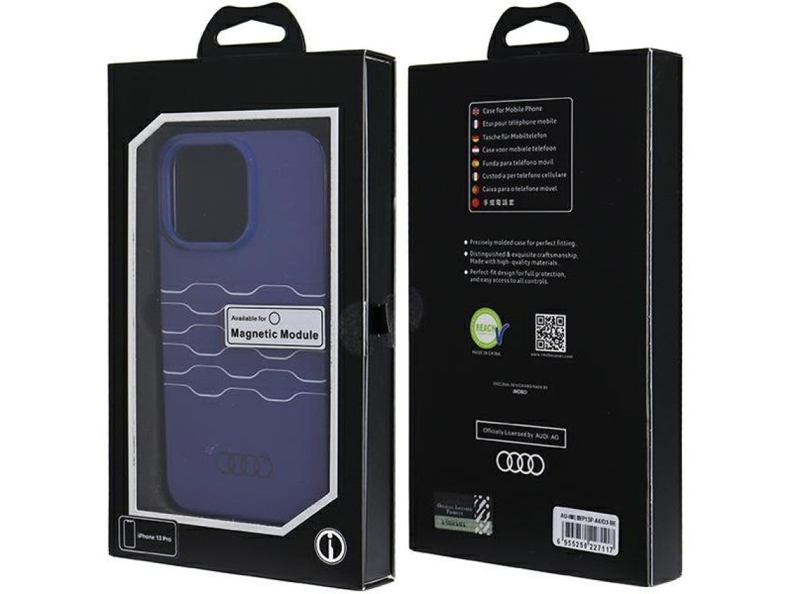 Funda Audi IML MagSafe para iPhone 13 Pro / 13 - azul