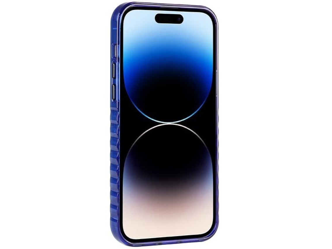 Capa Audi IML MagSafe para iPhone 14 Pro Max - azul