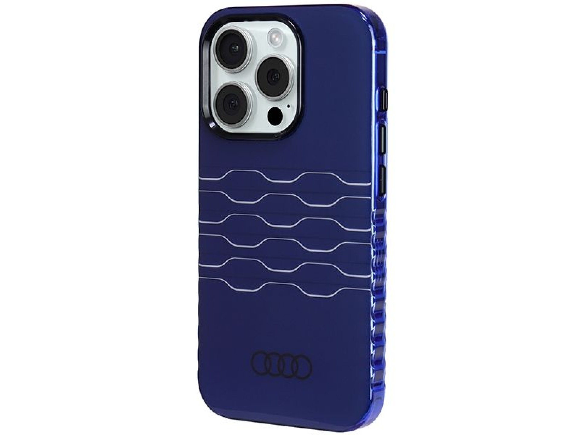 Capa Audi IML MagSafe para iPhone 15 Pro - azul