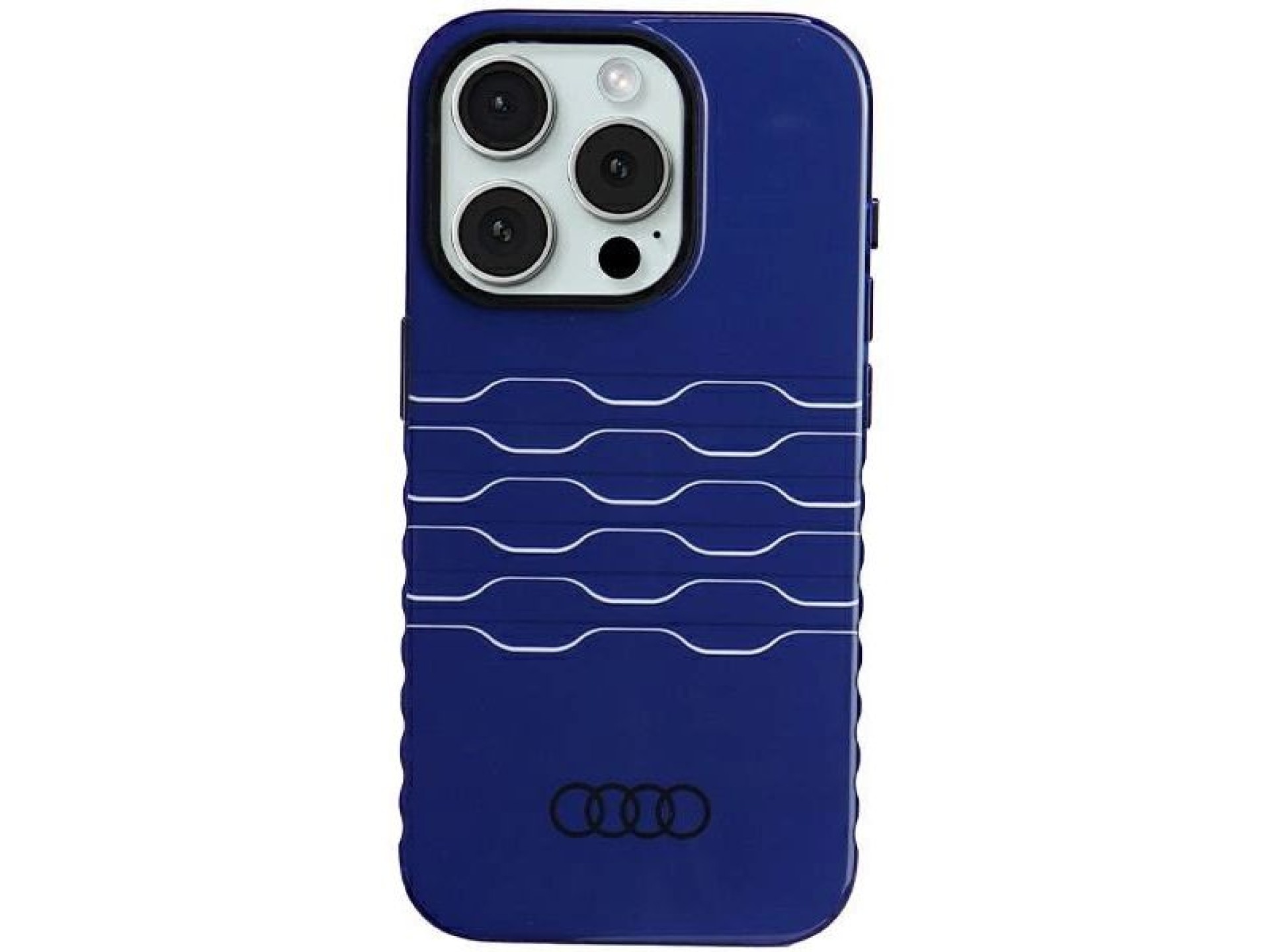 Capa Audi IML MagSafe para iPhone 15 Pro - azul