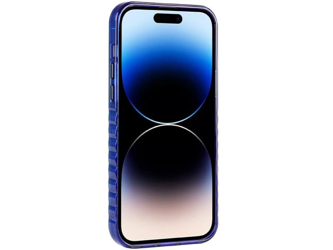 Audi IML MagSafe case for iPhone 14 Pro - blue