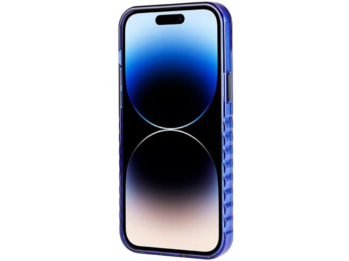 Capa Audi IML MagSafe para iPhone 14 Pro Max - azul