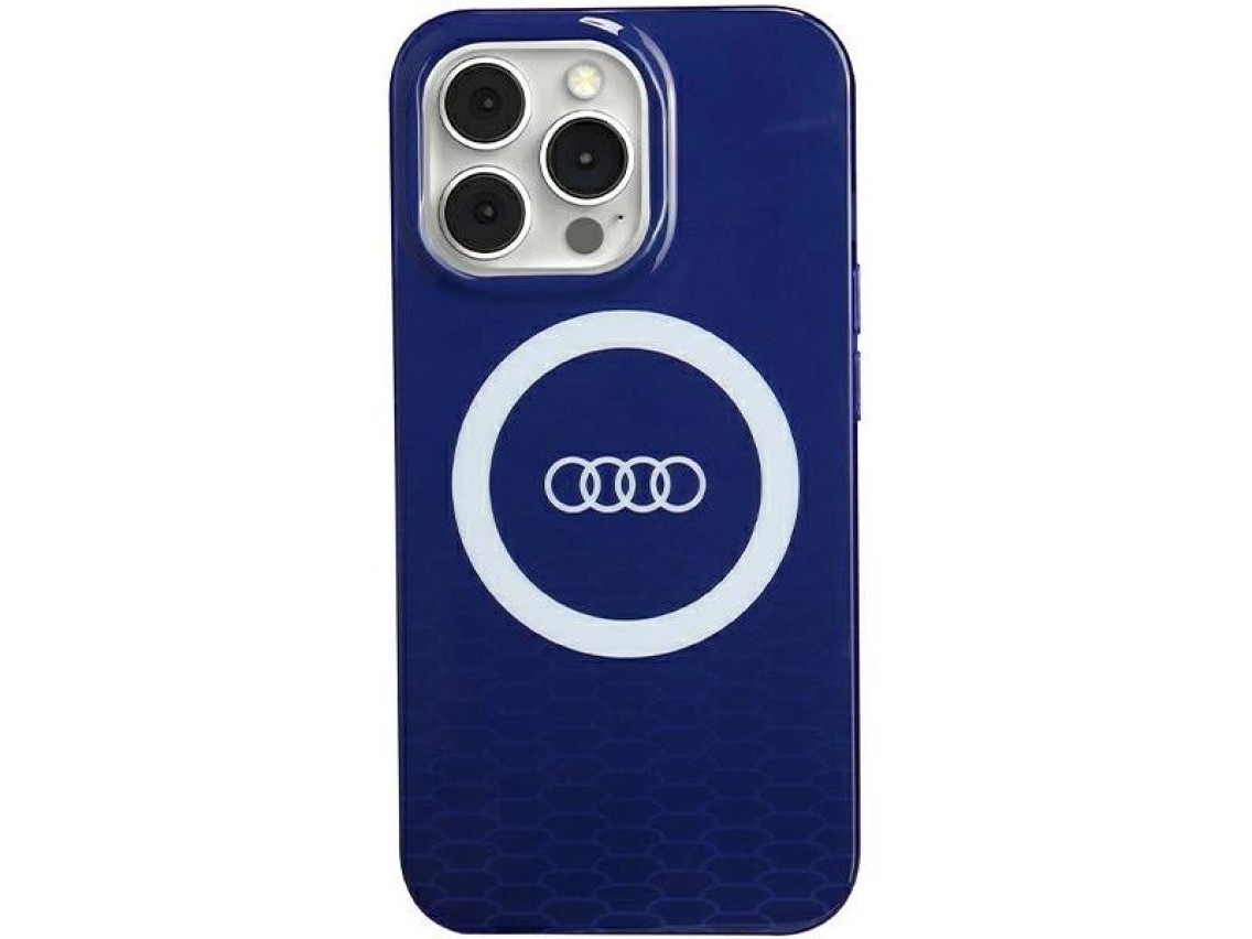 Audi IML Big Logo MagSafe case for iPhone 13 Pro / 13 - blue