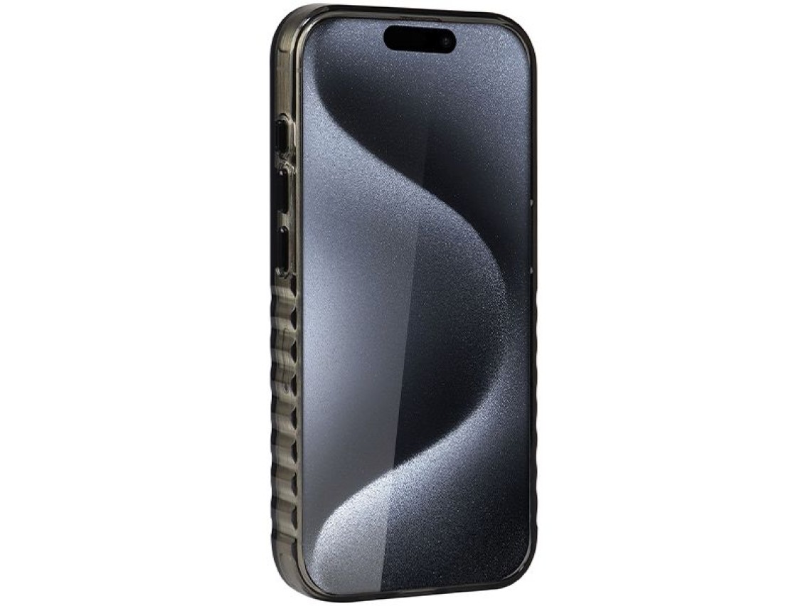 Audi IML Big Logo MagSafe case for iPhone 15 Pro Max - black