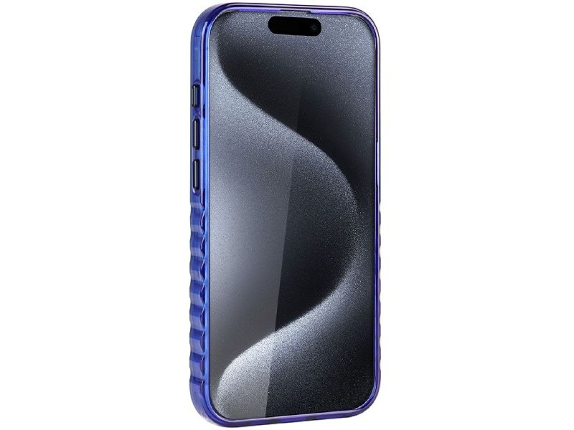 Funda Audi IML MagSafe para iPhone 15 Pro Max - azul