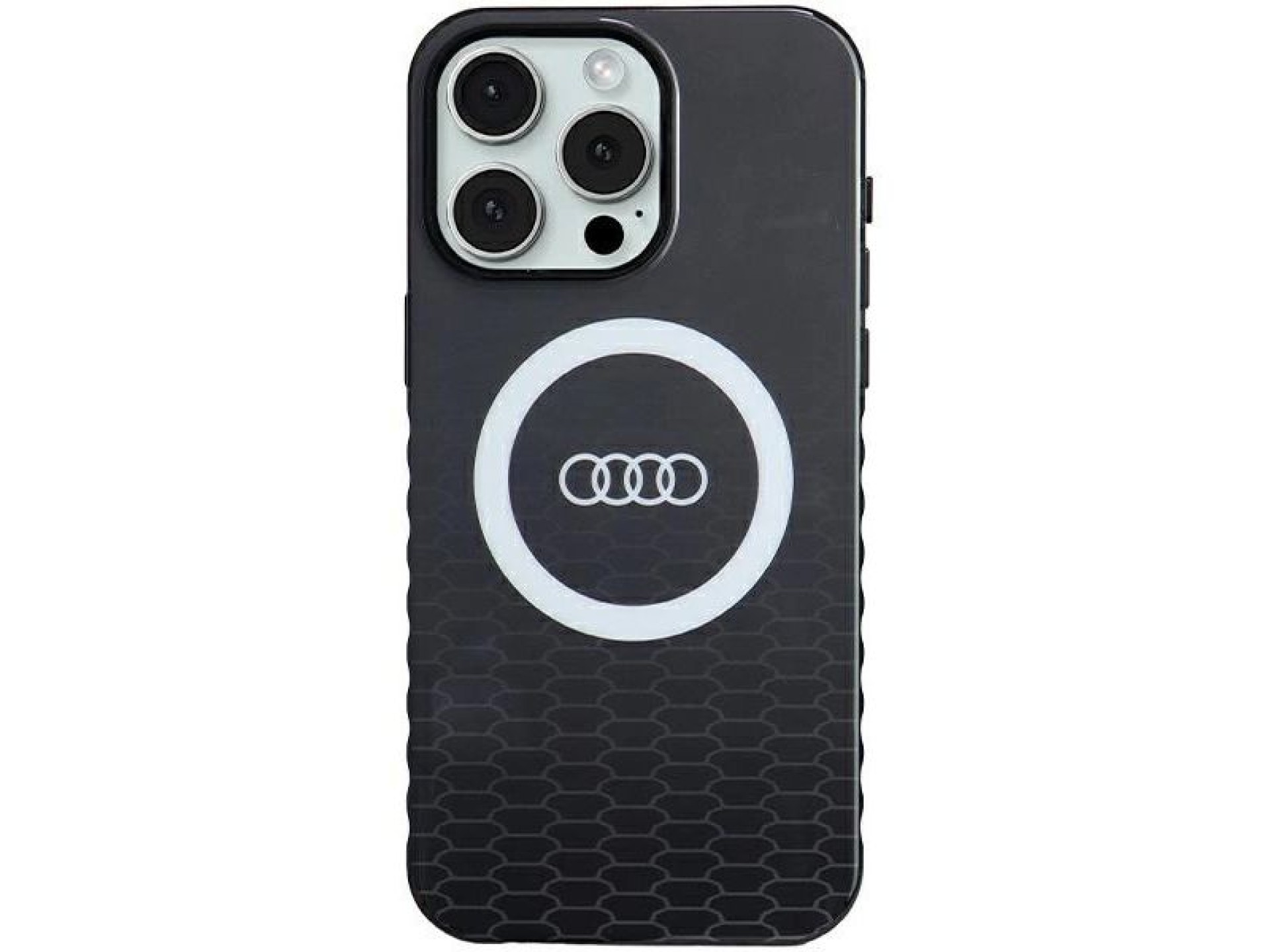 Audi IML Big Logo MagSafe case for iPhone 15 Pro Max - black