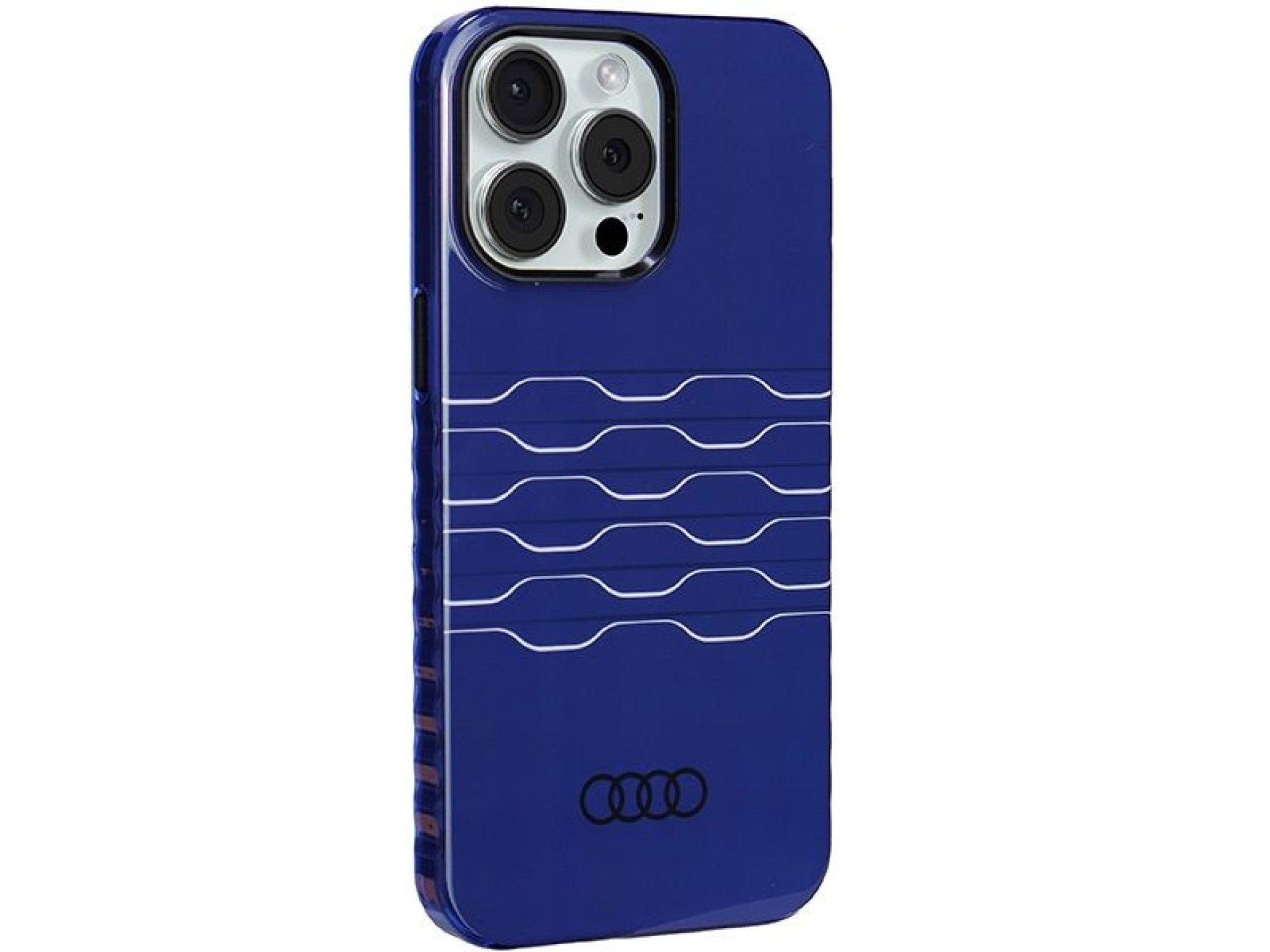 Funda Audi IML MagSafe para iPhone 15 Pro Max - azul