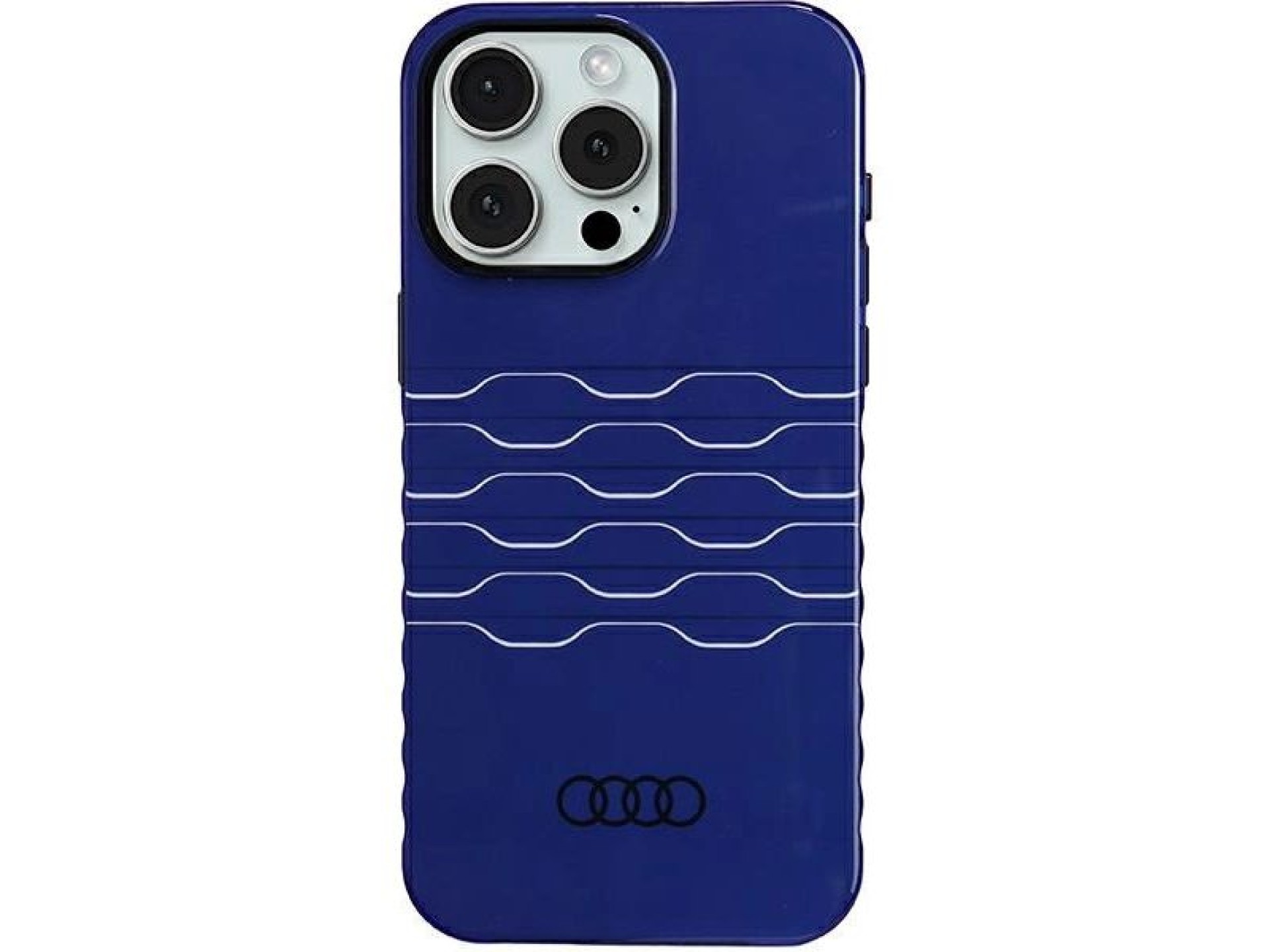 Funda Audi IML MagSafe para iPhone 15 Pro Max - azul