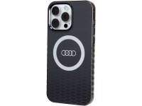 Audi IML Big Logo MagSafe case for iPhone 15 Pro Max - black Audi IML Big Logo MagSafe case for iPhone 15 Pro Max - black
