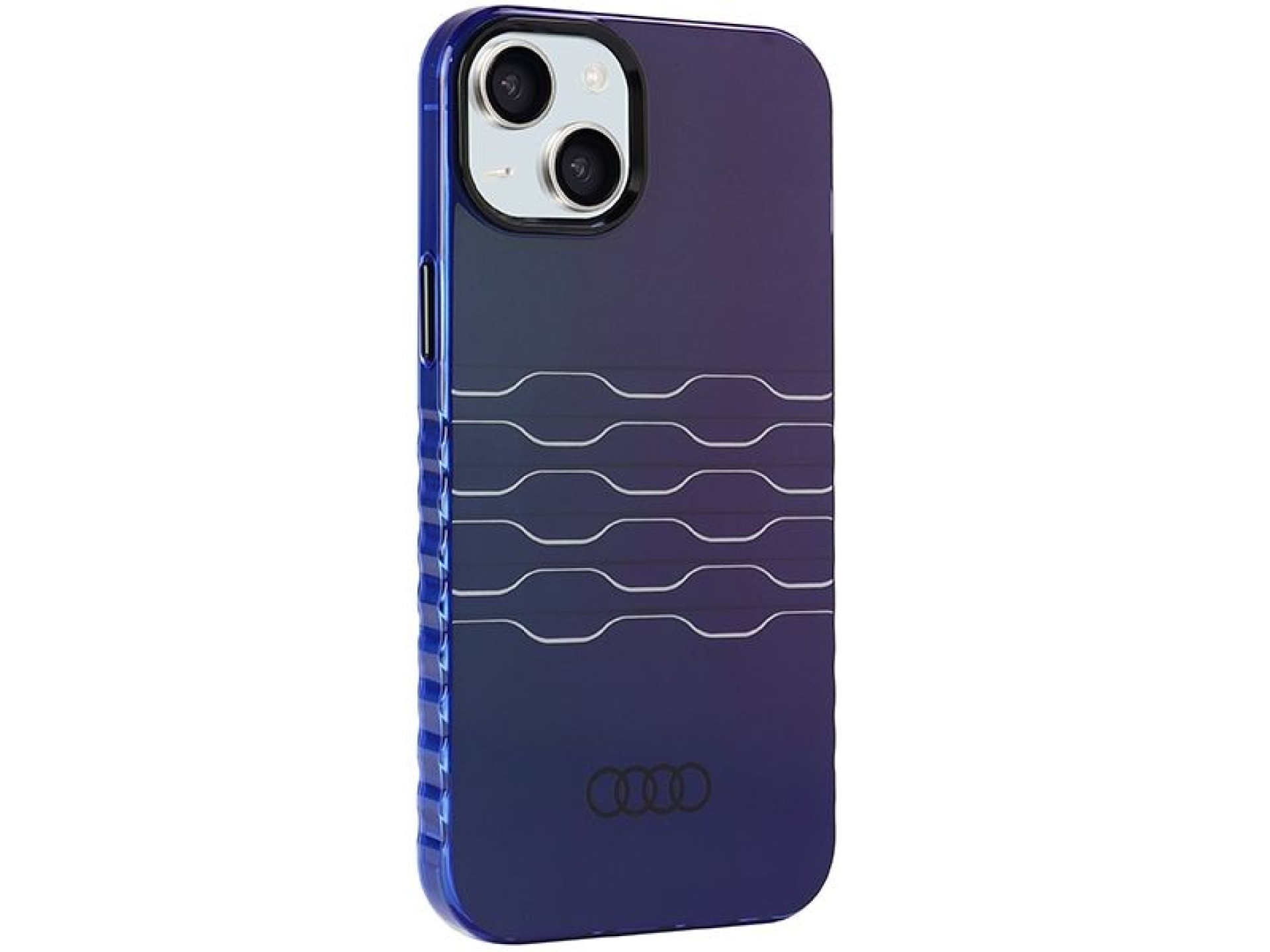 Funda Audi IML MagSafe para iPhone 15 Plus / 14 Plus - azul