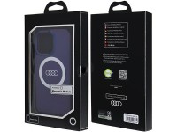 Audi IML Big Logo MagSafe case for iPhone 13 Pro / 13 - blue Audi IML Big Logo MagSafe case for iPhone 13 Pro / 13 - blue