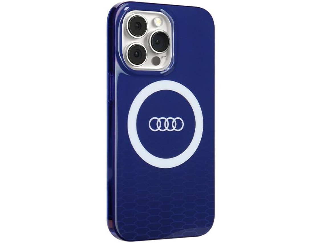 Audi IML Big Logo MagSafe case for iPhone 13 Pro / 13 - blue