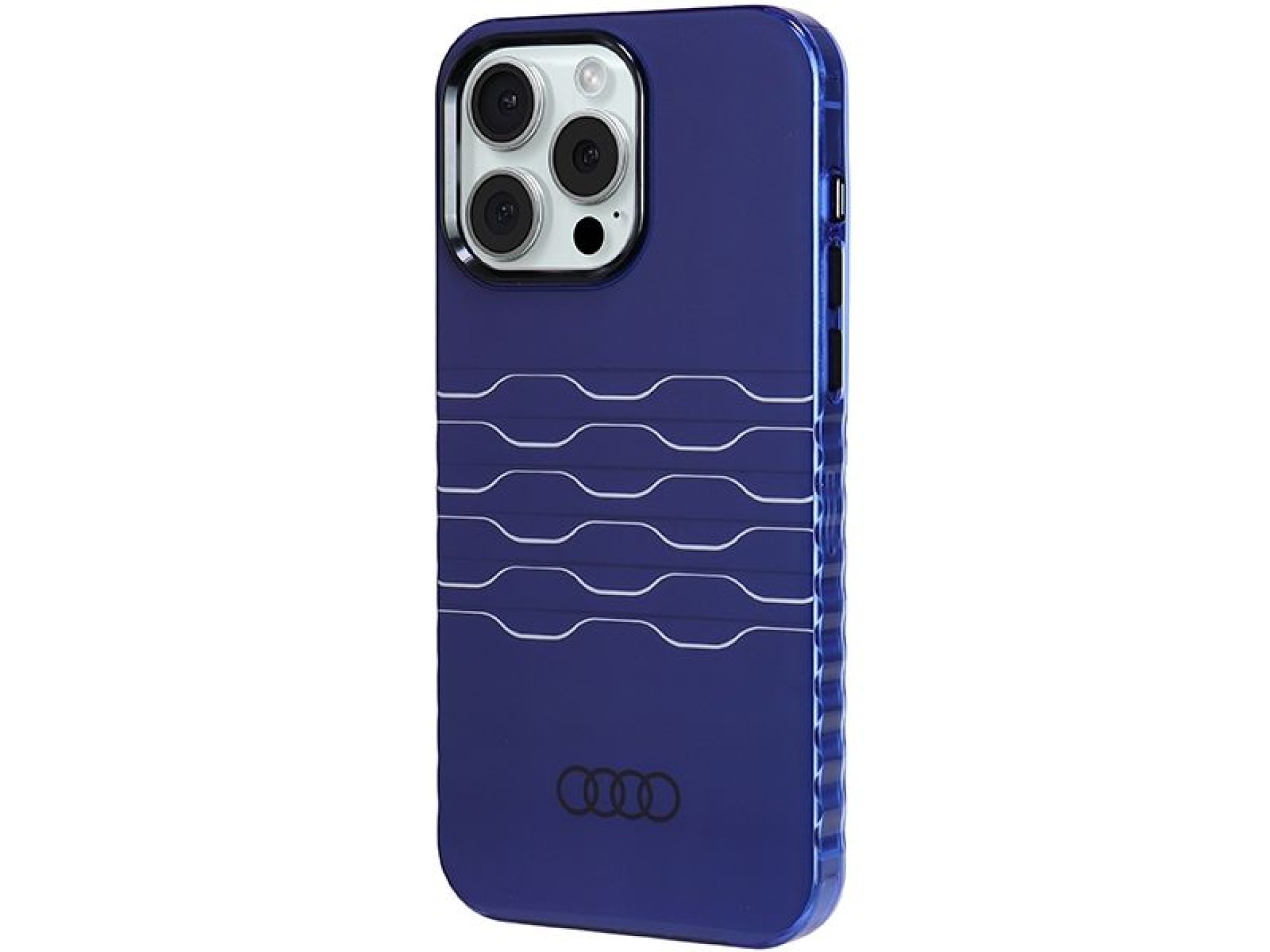 Funda Audi IML MagSafe para iPhone 15 Pro Max - azul