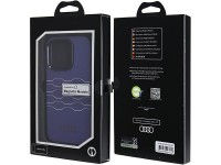 Capa Audi IML MagSafe para iPhone 15 Pro - azul Capa Audi IML MagSafe para iPhone 15 Pro - azul
