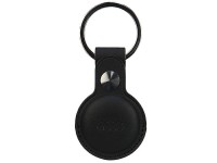 Audi Synthetic Leather AirTag case - black Audi Synthetic Leather AirTag case - black