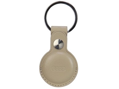 Audi Synthetic Leather AirTag case - beige Audi Synthetic Leather AirTag case - beige
